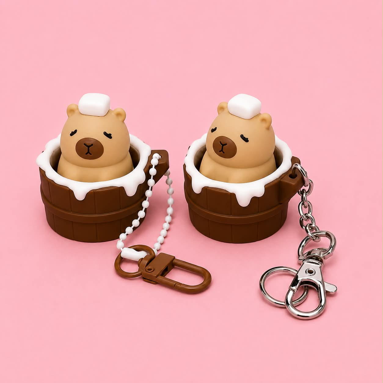 🐹 Capybara Clicker Keychain