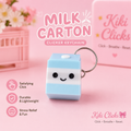 🥛 Milk Carton Clicker Keychain