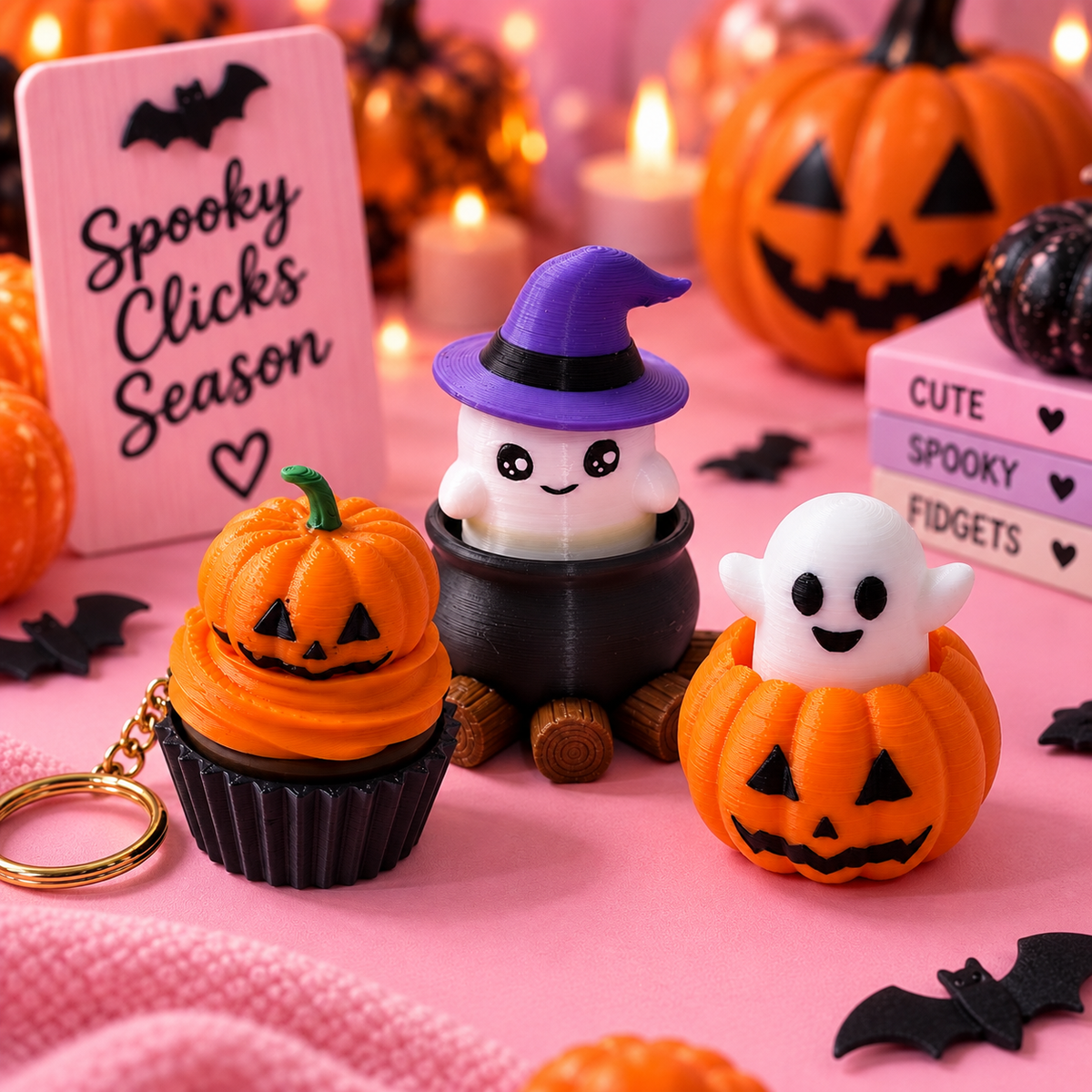 Spooky Trio Halloween Fidget Bundle