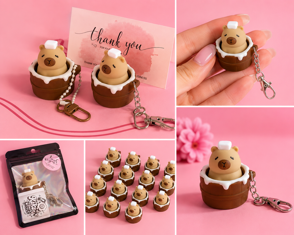 🐹 Tiny capybara. BIG click energy. 🤎✨
