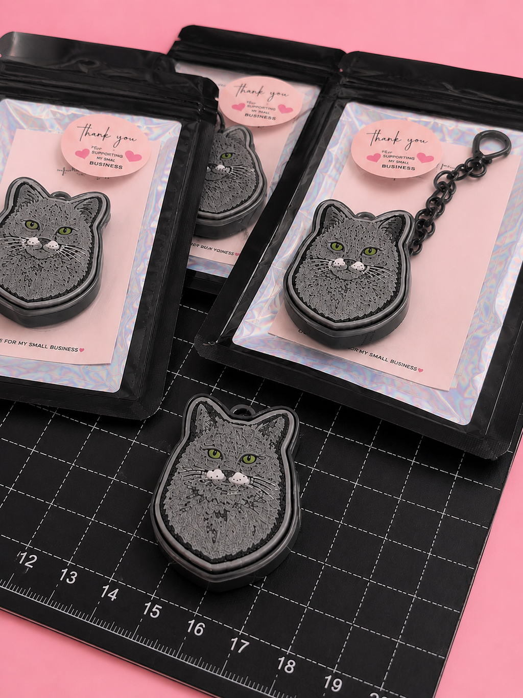 🐶😺 Custom Pet Clicker Keychain