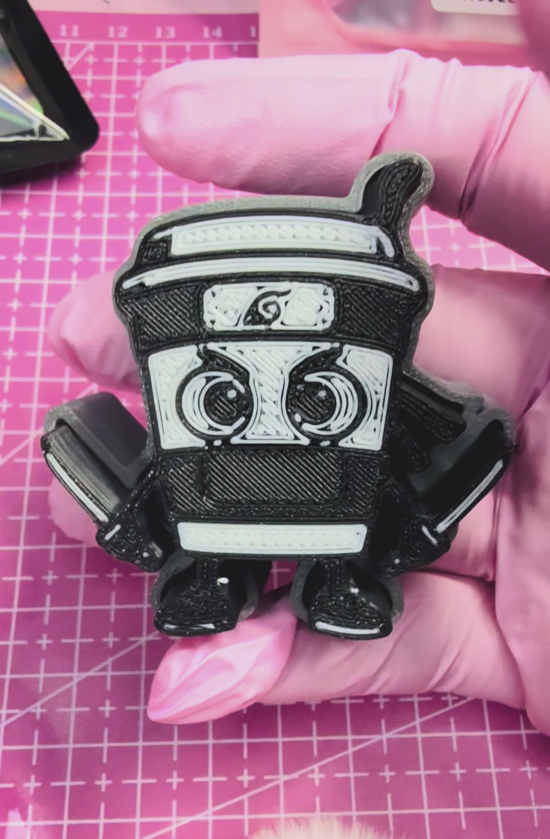 ☕ Cappuccino Assassino Clicker Fidget | 3D Printed Brain Rot Toy